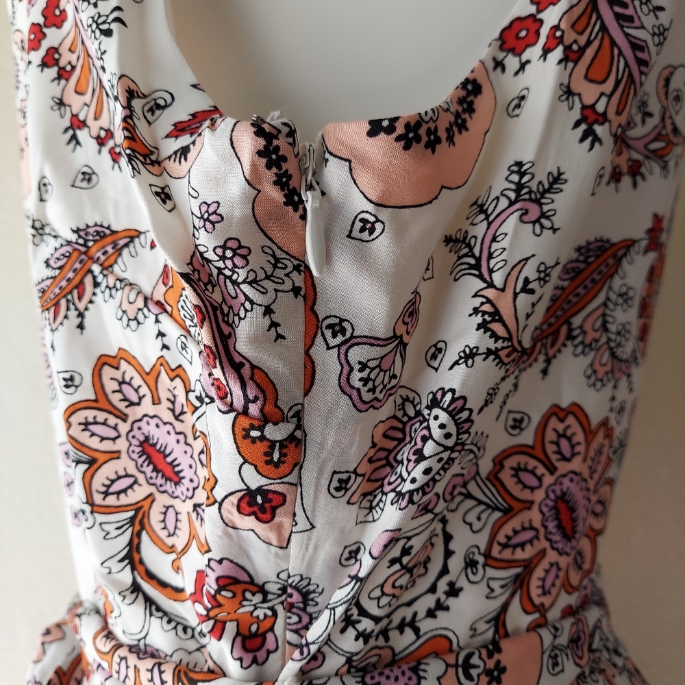 Rachel Zoe V-Neck Floral Boho Maxi Dress - Picture 6 of 9